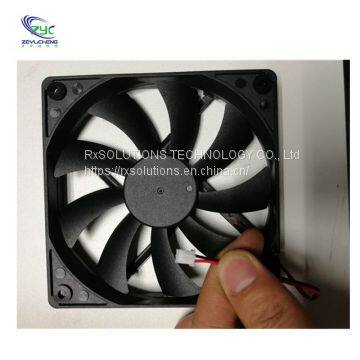 12020 dc sleeve/ball bearing axial flow cooling fan with PWM with 4pin