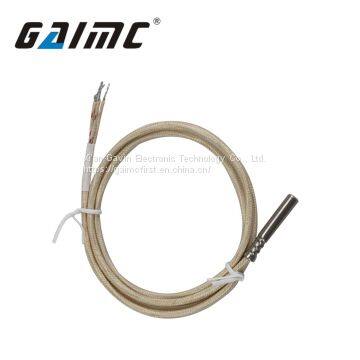 GTS300 class B high temperature Glass fibre pt1000 temperature sensor