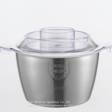 300W Electrical Meat Grinder 1.8L Blender Vegetable Chopper photo-5