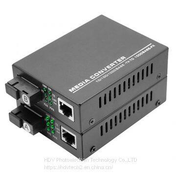 FTTH 10/100/1000M WDM Gigabit Ethernet Fiber Optic Media Converter photo-3