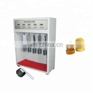 Safety tape adhesive force tester test device adhesion testing machine