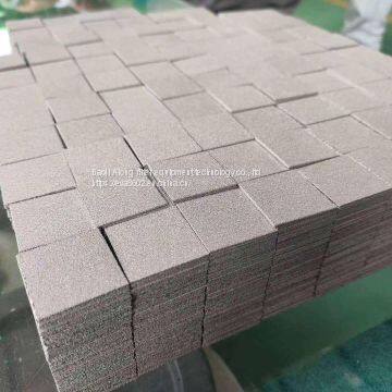 Customized Thin Titanium porous Sheet 1-20mm Thickness 30%-45% porosity