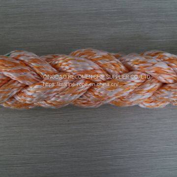 RECOMEN Hot Seller 8 Strand 30mm Polypropylene Mooring Rope Double Braided Rope Mooring 20 mm 22mm Mooring Rope photo-3