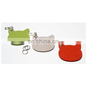 Customized Color Size and Design 5mm Thickness Lanyard Felt Key Holder photo-6