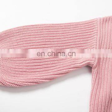 Fashion Long Sleeve Winter Sweaters Mom and me Hand Knitted Sweaters photo-3