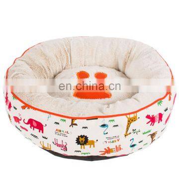 Jianicat cozy cheap plush animal cat bed