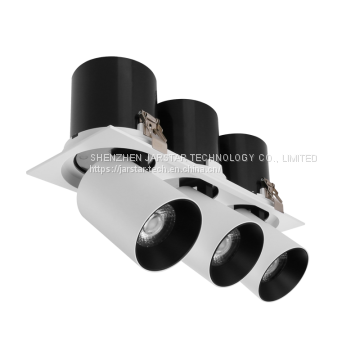 LED Grille Downlight RC Series Two Head Custom Color LED Grille Downlight Customized LED Grille Downlight