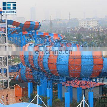 Guangzhou Adults Fiberglass Amusement Park Water Slides