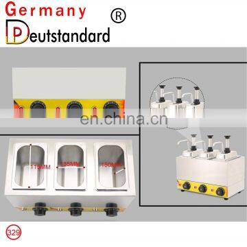 New Types Snack Machines Three Head Sauce Warmer Sauce Dispensers photo-5