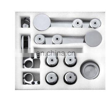 Full Set Stainless Steel Glass Sliding Door System photo-2