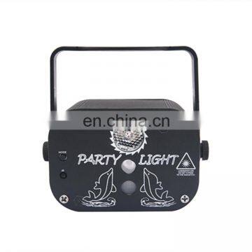 2021 New Design 2-hole laser pattern light Nightclub bar atmosphere decoration laser light projector with remote control