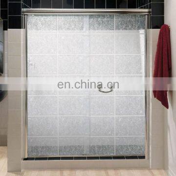 frameless tempered 3 sided glass shower cubicles enclosure
