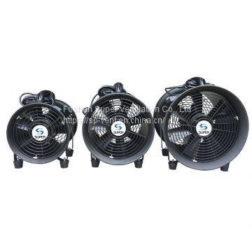 Custom Black Portable Ventilator Fan Black Portable Blower Manufacturer Ventilation Equipment Factory photo-2