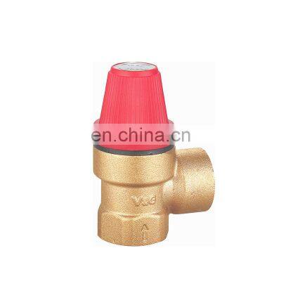 Gas Burner High Pressure 1/2 3/4 Inch Brass Safety Relief Valve