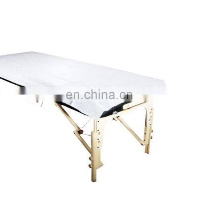 Blue White Pink Disposable Nonwoven Customized Bedsheets Patient Underpad for Hospital Beauty&message Salon 80*180,80*210 photo-3