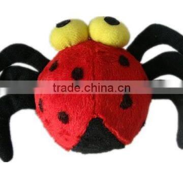 small stuffed plush spider toy