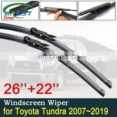 for Toyota Tundra Sequoia 2007~2019 Car Wiper Blade XK50 Windscreen Windshield Wipers Car Accessories 2008 2009 2010 2011 2012