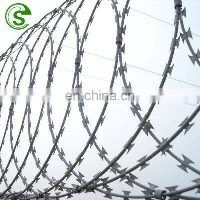 fence security used razor wire prison fence Guangzhou factory