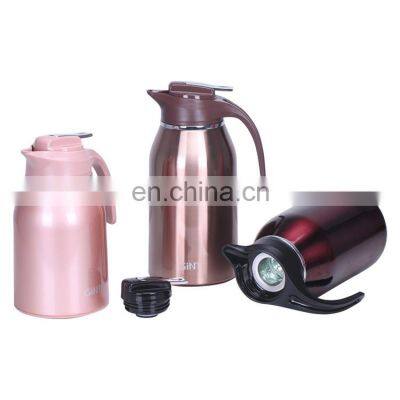 GINT Glass Refill Thermal Flask with Stainless stell Shell BPA free Coffee Pot