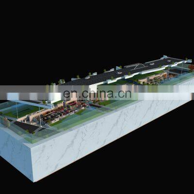 Architecture model of Residential house, Architecture Planning Model Building