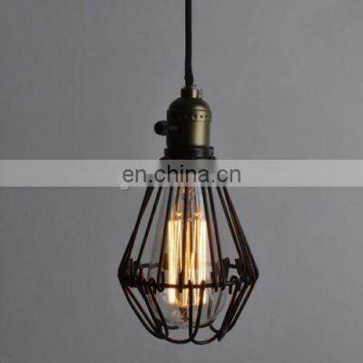 Industrial Vintage Style Black Cage Lamp Shade