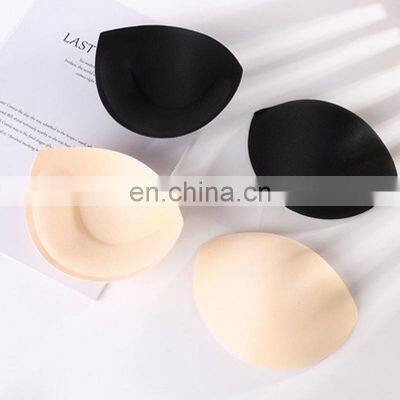 Wholesale factory price soft sponge bra pads removable invisible padded bras for women