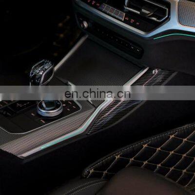 Carbon Fiber Look Atmosphere Light Interior Saddle Light for BMW G20 Ambient Light photo-5