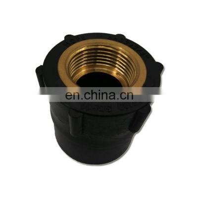 Welding Fitting Pe General Stop Valve Hdpe Threads Plastic Union Fusion Female Thread Coupling