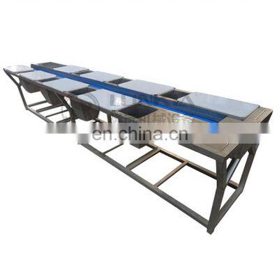 Stainless Steel Multi-Station Selection Conveyor Belt Conveyor Platform Fruits and Vegetable Sorting Platform photo-3