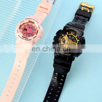 Skmei Couple Watch 1828-1829 Model Fashion 5ATM Waterproof Lady Sport Men Digital Watch