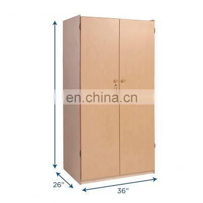 Wooden Storage Shelves With Adjustable Shelving Unit photo-2