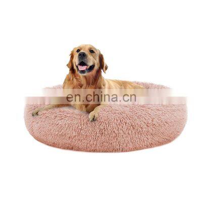 wholesale high end soft removable pink sustainable semienclosed pet beds & accessories