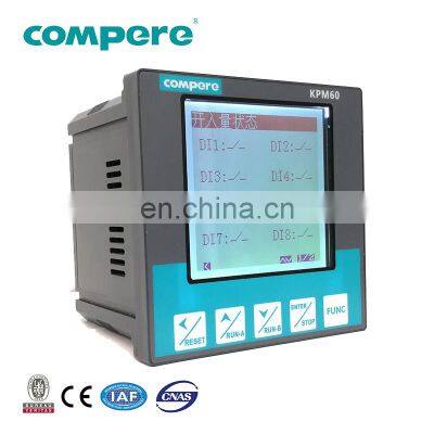 3 phase motor dry run overload relay protection controller with modbus RS485