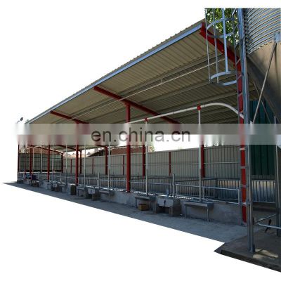 Wide Span Industrial Prefabricated Warehouse Arch Steel Structure Building