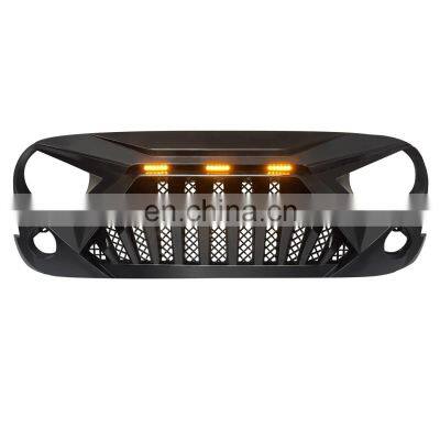 Custom Grille For JEEP Wrangler jk/jku  Matte Black  Goliath style