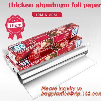 Commercial Grade Grilling Foil Wrap For Cooking, Roasting, BBQ, Baking, Catering With One-Side Nonstick Coating