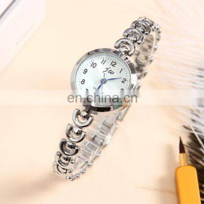 JW 6321 Fashionable Chain Stainless Steel Quartz Analog 2020 Bracelet Watch For Women photo-3