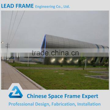 China supplier Bottom price steel space frame prefabricated hall