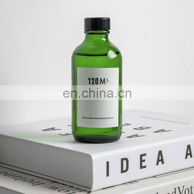 Customized White Label Logo 120mL Christmas Gift Giveaways Bamboo Aroma Fiber Sticks Scented Home Fragrance Diffuser Reed