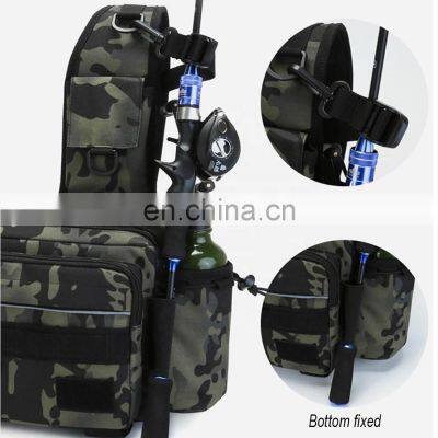 Multifunctional Fishing Tackle Bags Single Shoulder Crossbody Bag Waist Pack Fish Lures Gear Utility Storage Fishing Bag photo-2