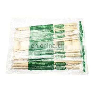 Chinese Traditional Disposable Round Bamboo Chopstick 20 CM With OPP Bag
