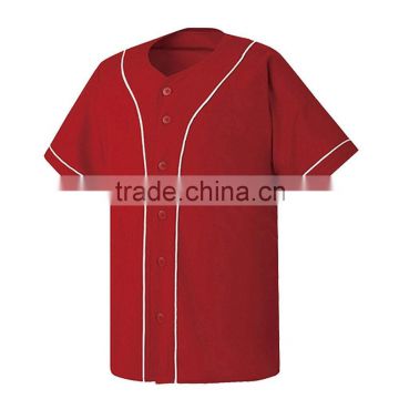 baseball buttons shirt baseball jersey wholesale