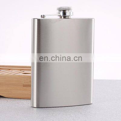 Custom Logo Different Capacity Male Alcohol Whisky Wine Pot Bottle Pocket Portable Stainless Steel Hip Flask photo-5