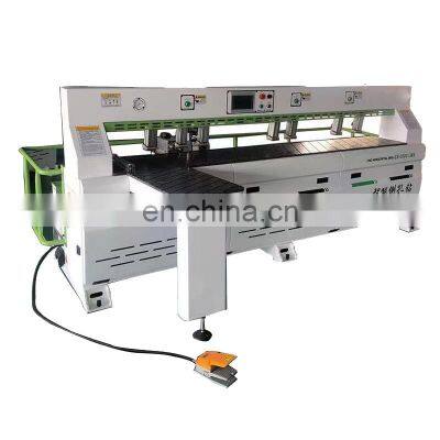 Lamino Invisible Piece Bench Drill Laser Double-Head Cnc Three-In-One  Side Hole Drilling Machine For Furniture