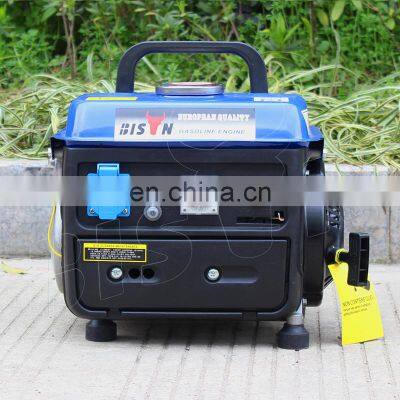 Iso9001 Ce Silent Mini Portable Power  500w 650 Watt 650w 750w Ac Electricity Petrol Gasoline Generators 950 With Key Start