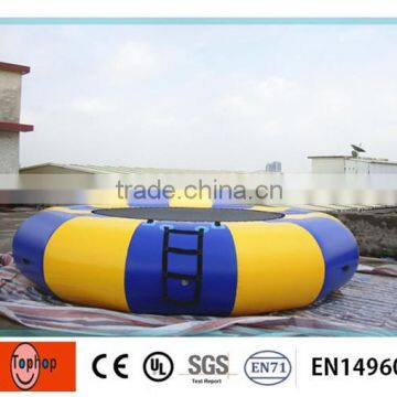 Cheap inflatable water trampoline park, for sale