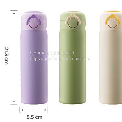 Thermos Cup Female Student Cute Portable Water Cup 304 stainless Steel cup High appearance level