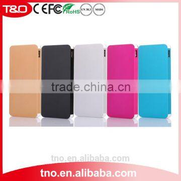 New Products 2016 Super Slim 10000mah Portable Charger