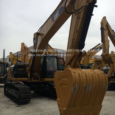 used excavator CAT330D2/ 312D /330D/336D2 /349D large excavator Cheap for sale on shanghai