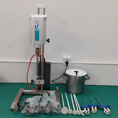 AMM-M400PRO Shanghai Electric Digital Display Mixer Supplier - Multiple Paddle Blades Available for Customization of Multi Functional Spray PTFE